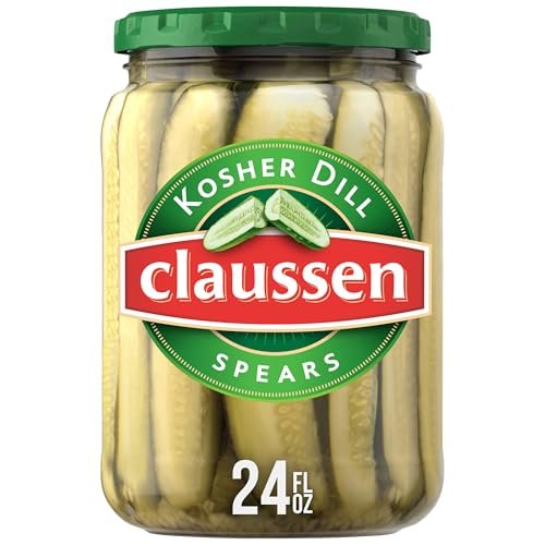 Claussen Dill Pickle Spears | Crunchy Cold-Packed Refrigerated Pickles