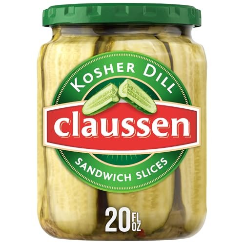 Claussen Pickle Chips – Crisp, Cold-Packed Pickle Slices